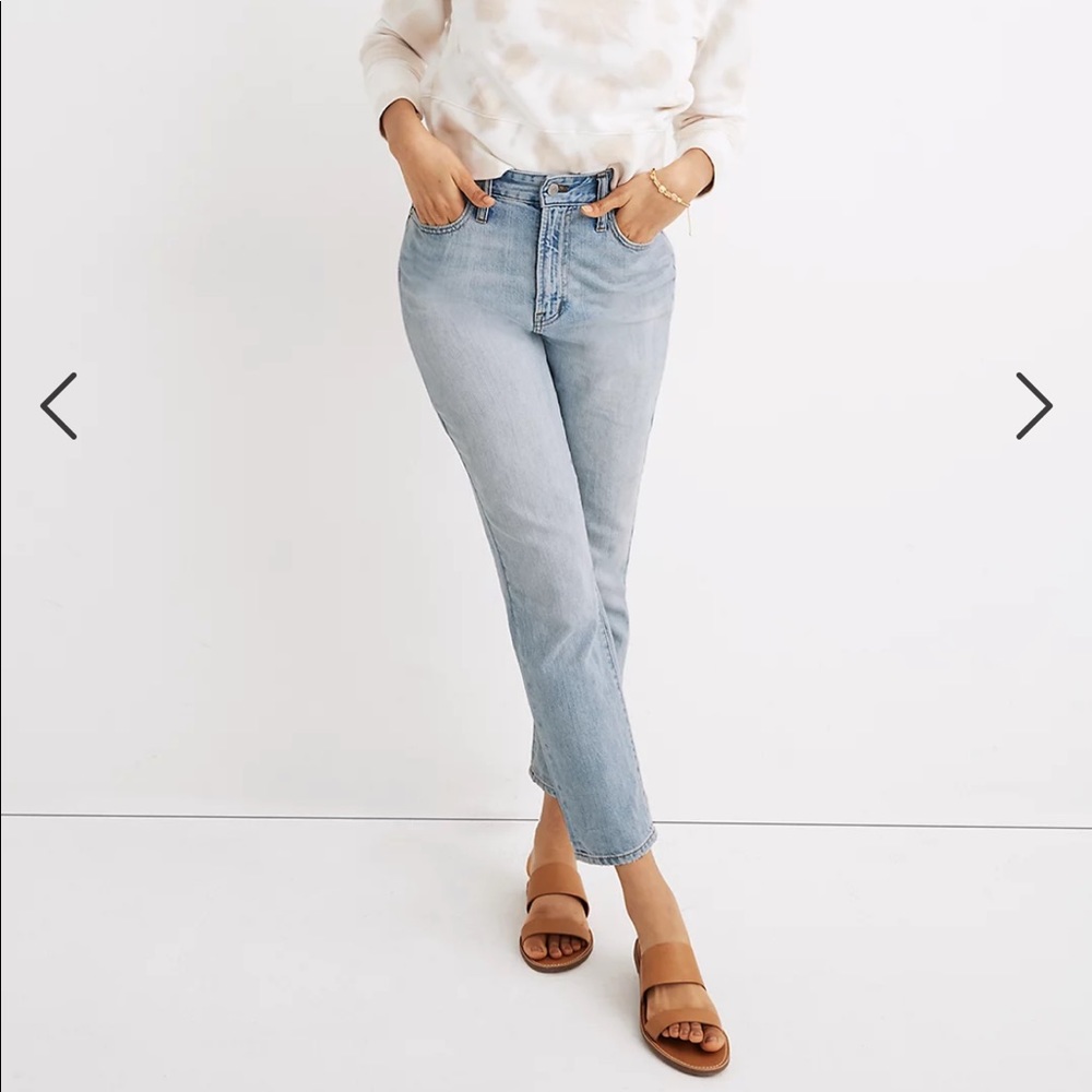Madewell petite curvy perfect vintage jean